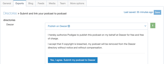 How To Publish Your Podcast On Deezer Podigee