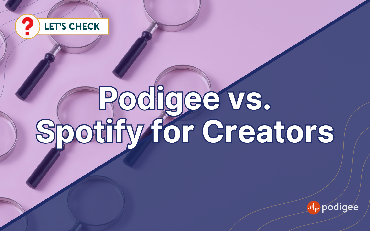 Podigee vs. Spotify for Creators, Was ist besser, Comparison Page