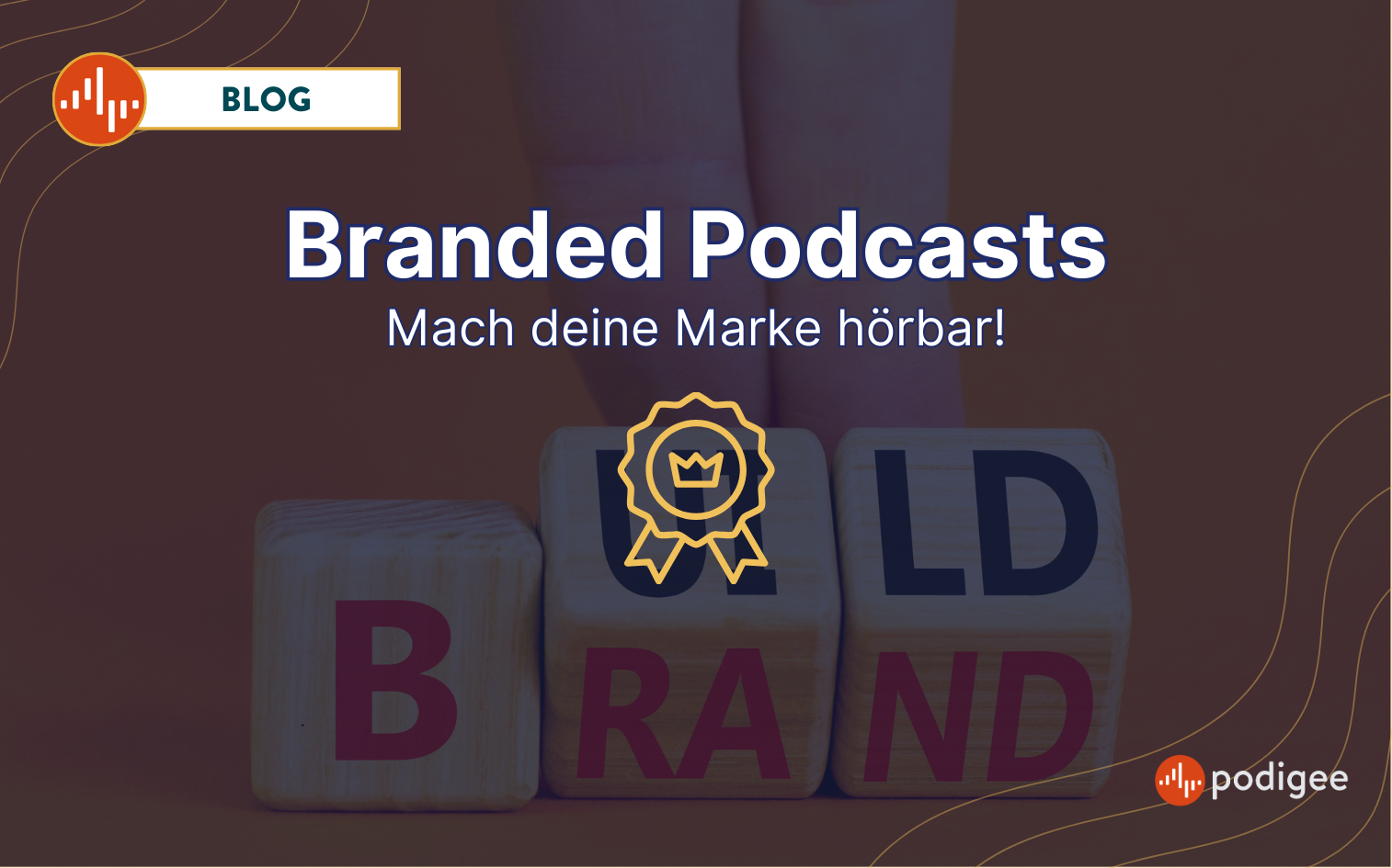 Informativer Blogpost über Branded Podcasts