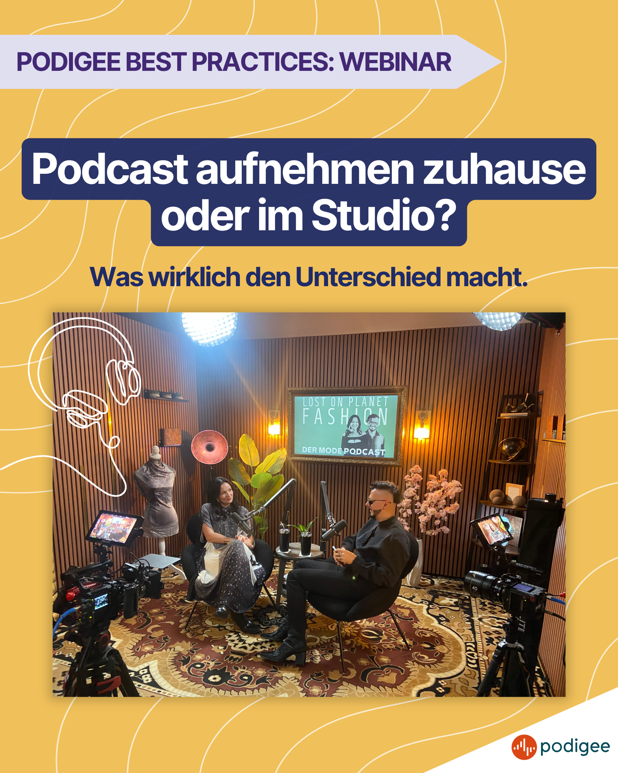 Podigee Best Practices Webinar: Corporate Podcasts leicht gemacht mit Podstars