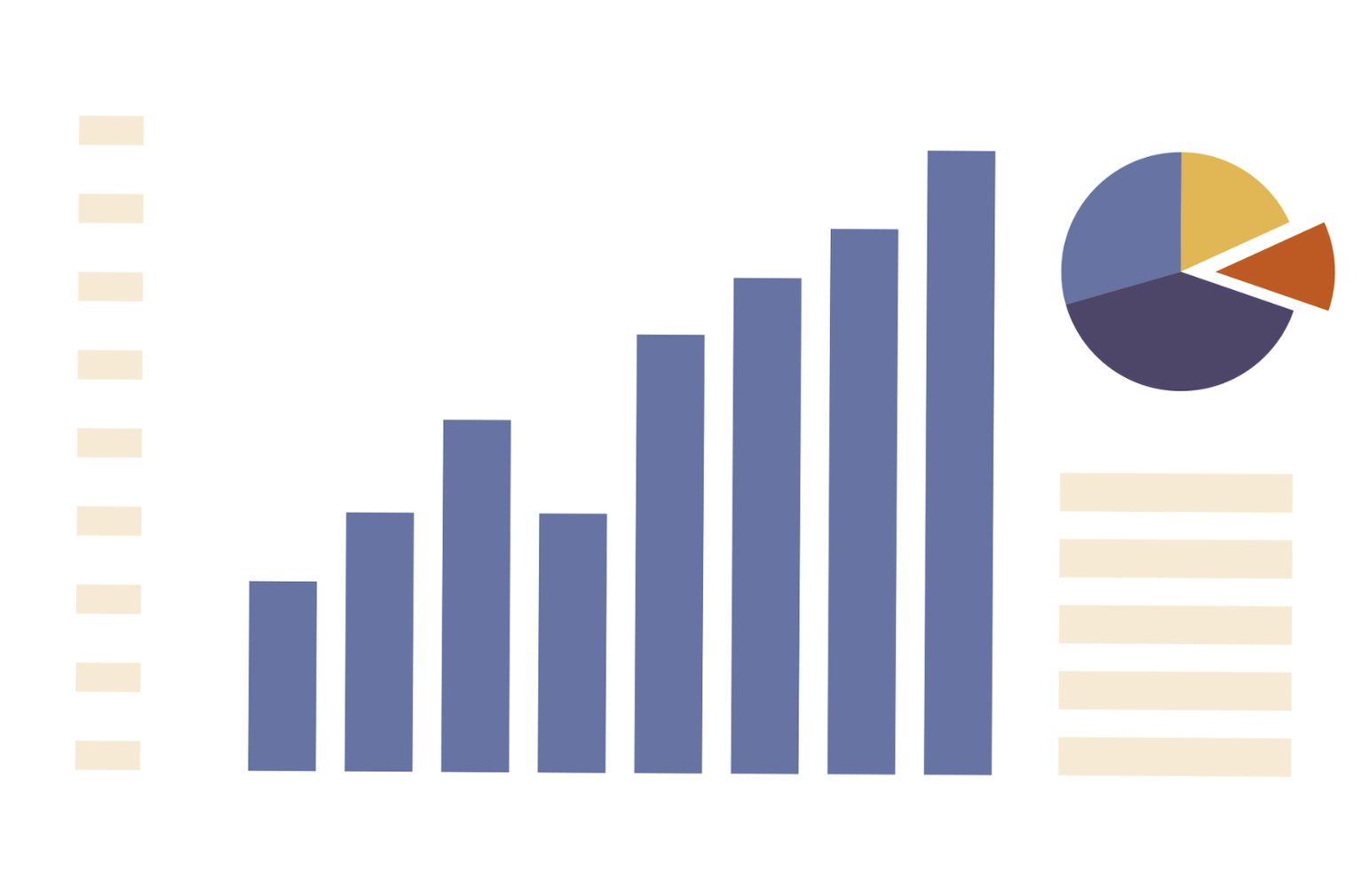Let your audience grow! Chart
